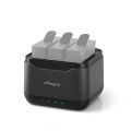 aMagisn AC21 Battery Charger with 3 Battery Channels Charging Box with USB Port and 2 Card Slots Compatible with Insta 360 Ace Pro/Ace. 