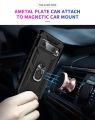 Google Pixel 7 Pro Luxury Shock-Proof Armor Case With Car Ring Stand Cover Pixel 7 Pro. 