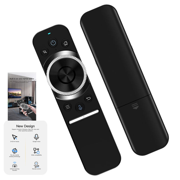 W1S 2 4G AIR MOUSE REMOTE CONTROL BUILT IN 6 AXIS GYROSCOPE SENSOR IR W1s 2 4g Air Mouse Remote Control Built In 6 Axis Gyroscope Sensor Ir