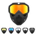 Cycling Sunglasses Riding Motocross Glasses Windproof Cycling Masks Full Face Protective Uv Protection for Skiing Helmet Goggles. 