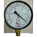 Vacuum Pressure Gauge - 0 ~ -30inHg 0 ~ -1 bar Mini Dial Air Pressure Gauge Barometer meters Vacuum gauge dual scale dial Black. 