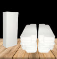 White Box (Dabbi) 14 x 5.5 x 3 Centimeter For Perfume Cosmetics and Glass Bottle Pack of 20. 