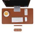 Large Size Office Desk Mat PU Leather Waterproof Mouse Pad Desktop Keyboard Desk Pad Gaming Mousepad PC Accessories. 
