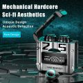K89 mechanic style wireless headphones Bluetooth 5.3 headset AI touch in ear earbuds sports game no delay earphone with mic. 