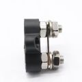 Motorcycle accessories 5/16" Bus Bar Terminal Junction Blocks Positive Power Distribution Studs Boat M8 Black. 