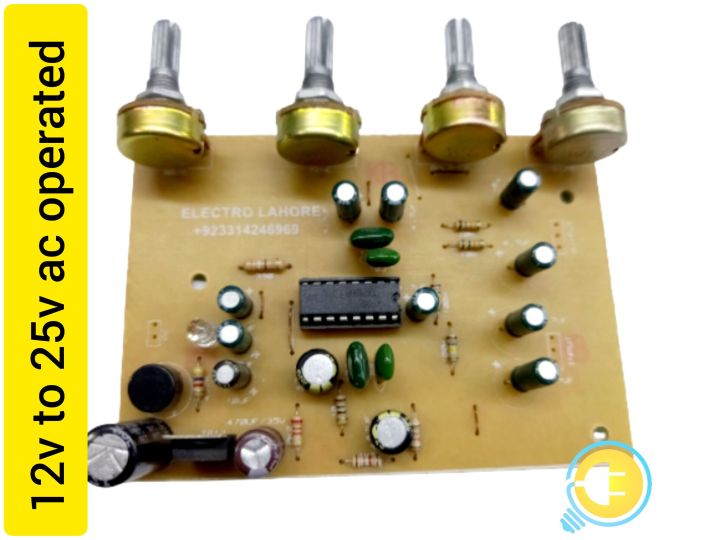 stereo bass tone volume contro circuit using Ta7630