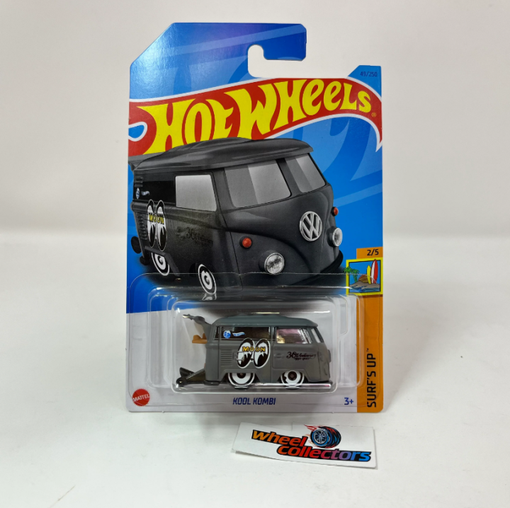 Original Hot Wheels Kool Kombi, Surf's Up 2/5 [Gray] 49/250