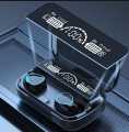 M10 Air buds Wireless Bluetooth EarBuds Stereo Earphones with Power bank Bluetooth Ear phone Ear Buds Airpots Premium Quality For All Smart Phones. 