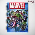 Avengers Printed University Notebooks Diary Personalized Customized Cute Spiral Notebook in Pakistan by Favourite Plus. 