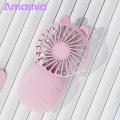 Amamia Mini USB Fan with Phone Holder Indoor Outdoor Portable USB Fan. 