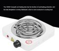 Electric Stove Hot Plate 1000W | Portable Single Burner Cooker | Fast Heating Hot Plate for Cooking | Easy to Clean | Automatic Temperature Control. 