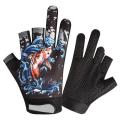 [HOT] Fishing Men's Gloves Women Waterproof Three Finger Cut Anti-Slip Angling Cycling Fishing Lures Barb Protection Catch Fish Gloves. 