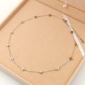 Collars Choker Necklaces For Women Flower Star Shape 45cm+5cm Gold Silver Color Extender Babygirl Necklaces Collier Best Friend. 