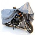 Honda Cg 125 - Bike Cover - Parachute Quality - Silver Grey. 