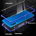 360° Protection Metal Magnetic Phone Case For Samsung Galaxy S22 23 Ultra S21 S20 FE Note 20 S10 Plus Double Sided Glass Cover. 