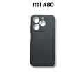 itel A80 4G Back Cover Soft Matte Silicone with Camera Protection Mobile Cover for itel A80 4G. 