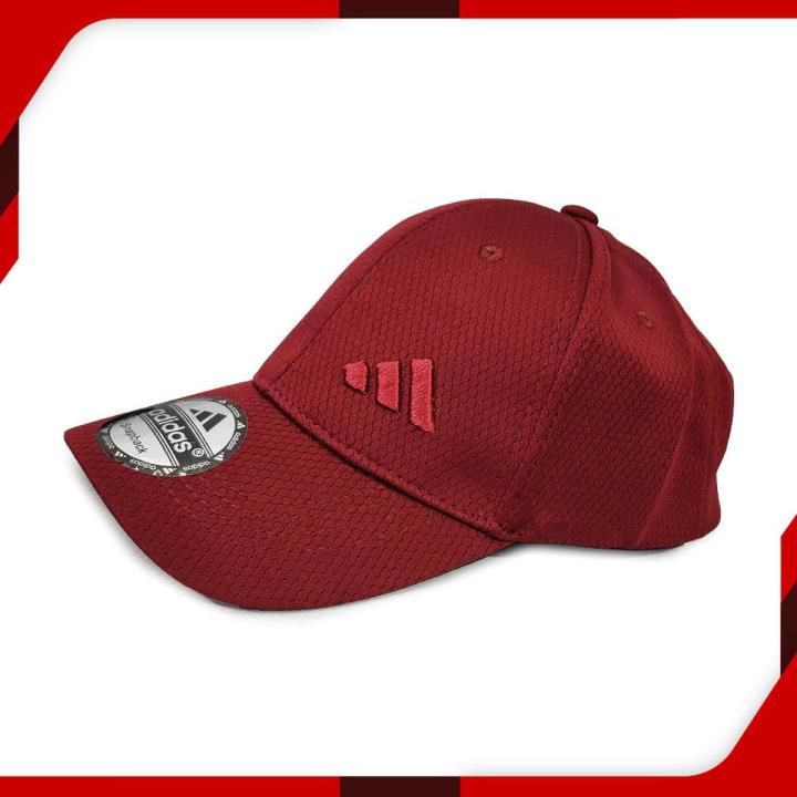 Texture Maroon Caps for Men