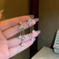 Fashion Delicate Crystal Women’s Drop Earrings Girls Accessories for Special Day Korean Style Female Earring. 