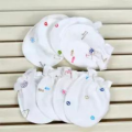 3 Pairs Newborn Baby Mittens No Scratch Cotton Gloves 0-6 Months Mixed Colors (S,0-1 Year) - Pack Of 3 Pairs Soft Cotton Baby Mittens For Newborn Baby Gloves Baby Infant - Multicolor -AA Store. 