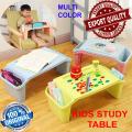 Kids Study Table Multipurpose Small Plastic Children Desk Lap Laptop Books Toys Storage for Kid Adult Home Bedroom Furniture Portable Multi Color. 