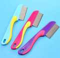 1pc Lice Comb, Stainless Steel Fine Tooth Comb, Professional Head Lice Nit Removal Hair Comb. 