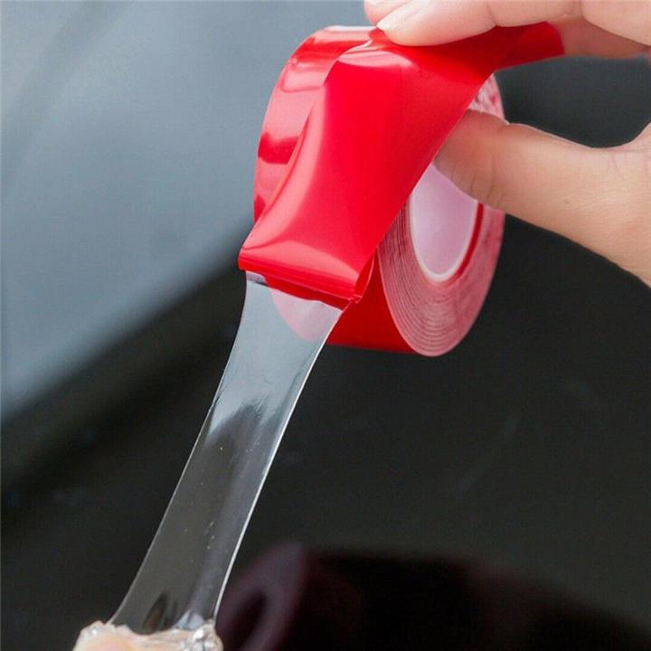 3M Double Sided Tape Acrylic Transparent No Traces Adhesive Sticker DIY Paste Office Household Products 5/10/15/20/25/30MM