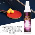 Table Tennis Racket Care Kit Ping-Pong Paddle Rubber Cleaner 100ml Table Tennis Racket Cleaning Spray Ping-Pong Bat Blade. 