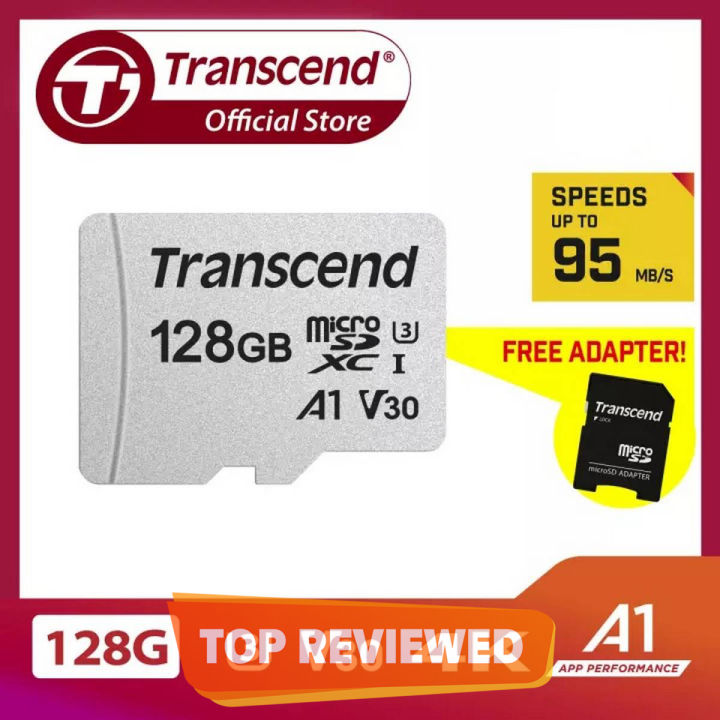 Transcend 128GB 300S Micro SD Card SDXC/SDHC Memory Card with