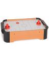 Mini Wooden Air Hockey Table Game - Fast Paced Action Game - Lots of Fun for Kids - Durable with Strong High Powered Fan Speed. 