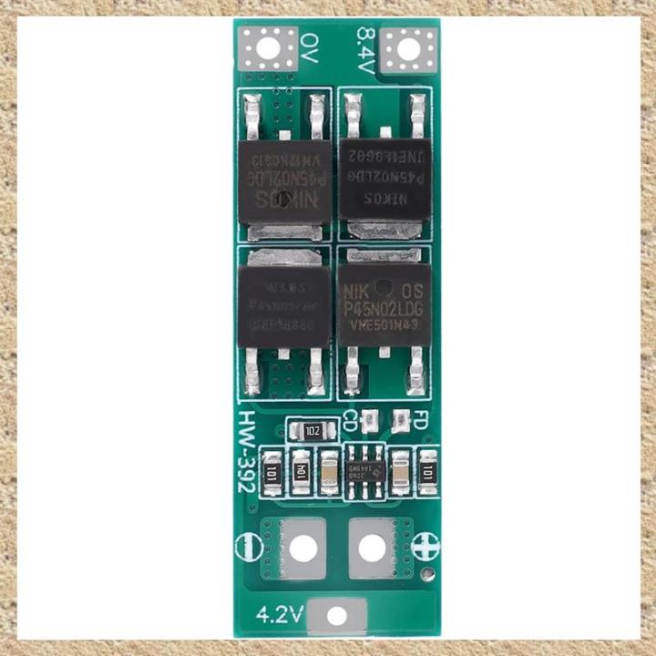 2S 20A 7.4V 8.4V 18650 Lithium Battery Protection Board Board Standard ...