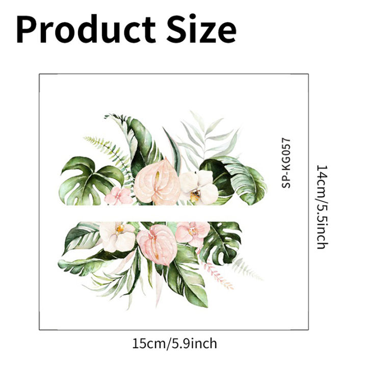 Decor%20Wall%20Paper%20Long%20Lasting%20Wall%20Mural%20Colorfast%20Plant%20Flower%20Switch%20Wall%20Decorative%20Sticker%20Self-adhesive%20Decal%20-%20Image%202