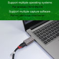 Audio Video Capture Card 60fps, 4K HDMI-compatible USB 3.0 2.0 Reliable Video Converter For Game Streaming Live Broadcasts. 