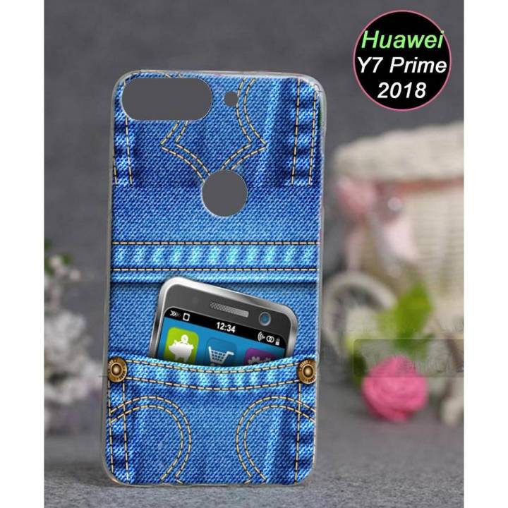 Huawei Y7 Prime 2018 Back Cover Jeans Cover