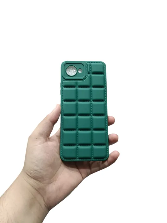Realme%20C30%20Back%20Cover%20Soft%20Puffer%20Down%20Jacket%20Box%20Design%20Camera%20Protection%20Realme%20C30%20Phone%20Case%20-%20Image%203