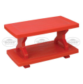 Boss Table (BP-335) Picaso Rattan Pure Plastic Double Shelf Table. 