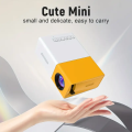 TOMA YG600 (YG300 UPDATED version with mobile connectivity option) mini projector plug-in mobile phone projector Portable, 3D Ready, USB & Remote Control, 30000 Hours, Quick Focus, Outdoor Camping & Home Theater, Kids Gift for Birthdays. 