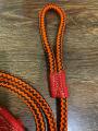 Rope Leash For Dogs - 5 ft ( Orange ). 