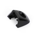 Black Silver Front Left Door Handle Key Hole Cover Cap Trim for -Audi. 