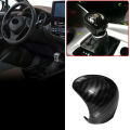 FS-for Toyota CHR C-HR 16-19 Carbon Fiber Shift Knobs Shift Lever Gear Shift Decorate Cover Trim. 