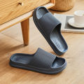 Thick Platform female Home Slippers Cloud Slides Non-slip Flip Flops Woman Sandals Women Fashion Soft Sole EVA Indoor Slippers. 