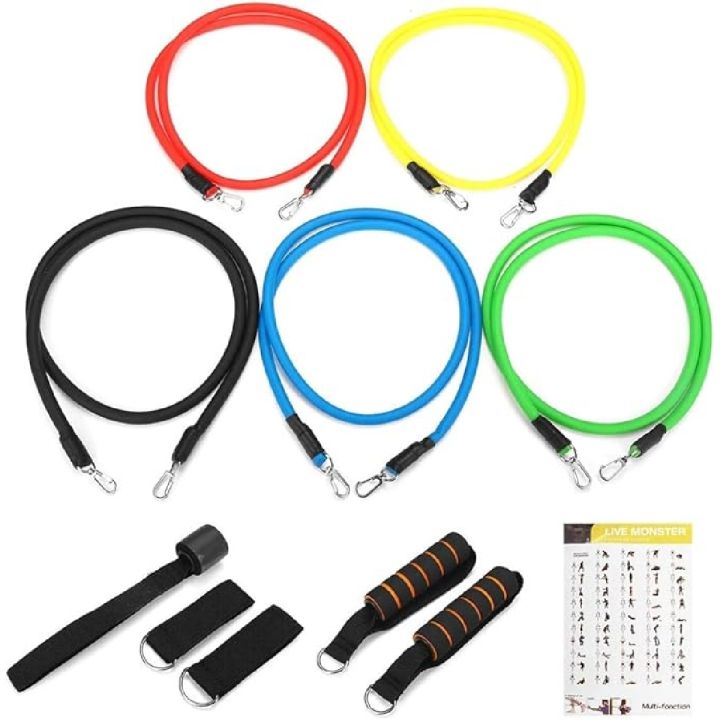 11(PCS)%20Power%20Exercise%20Resistance%20Band%20Set%205%20in%201%20Fitness%20Band%20Equipment%20for%20Men%20and%20Women%20-%20Image%203