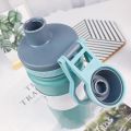 Water Bottle Thermos Vacuum Water Tumbler Drinkware Flasks with Straw Stainless Steel Large Capacity Insulated Straight Cup Student Gift Outdoor Sports Pot. 
