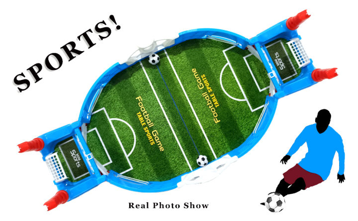 Mini Table Soccer Football Board Game Set For Kids Foosball Mini Tabletop Football Game Set Soccer Table Competition Sports Games Toys Board Game for Family Match Game Board Two Player Game Finger Sports Football Party Board Games Interactive Board Toys