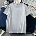 Aua n Co Flower Printed T-Shirt For Men and Women , Unisex. 