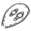 Black SBC Gears Front Timing Chain Cover Gasket Fits For All SB Chevy Engines. 