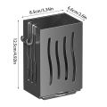 1-Piece Kitchen Utensil Rack-Multifunctional Draining Chopstick Holder,Wall-Mounted Or Freestanding Cutlery Storage Box, Plastic. 