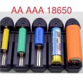 Universal Single Cell 3.7 V Lithium-ion Battery Charger for 18650,16340,14500 Cells AA AAA CR123A Li-ion Batteries small sunNew Universal Battery Charger AA AAA Li Ni-Cd NiMH 9V 18650 Black. 
