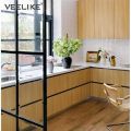 Sticker Waterproof PVC Vinyl Wood Grain For Car Kitchen Wardrobe Cabinet Furniture Door. 