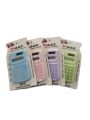 MAAZ Mini Cute Calculator 8 Digits Display Solar & Battery Dual power portable. 