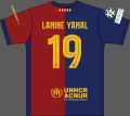 Fc Barcelona 24/25 Football kit - Lamine Yamal Kit - Latest Barcelona Kit - Football jersey. 